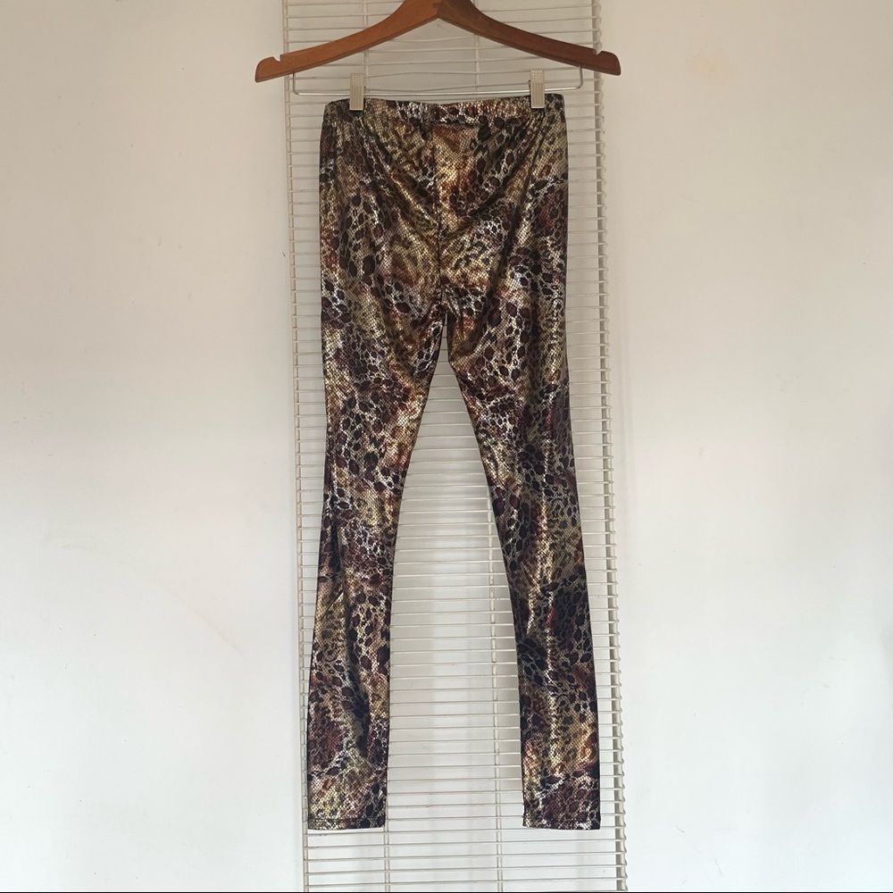 $1 Rue21 Metallic Leggings - Size M